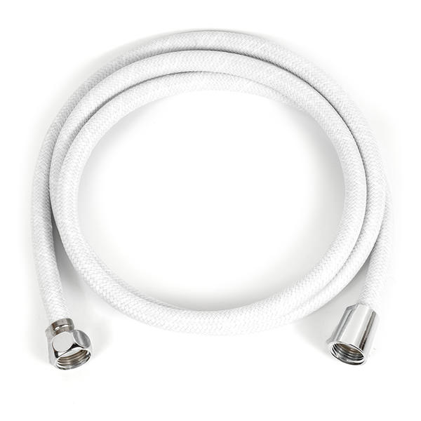 White nylon braided hose