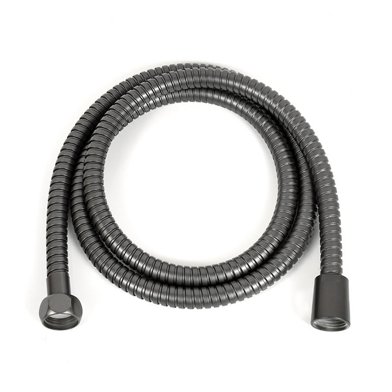 How to deal with scale or stains on the surface of metal shower hoses?