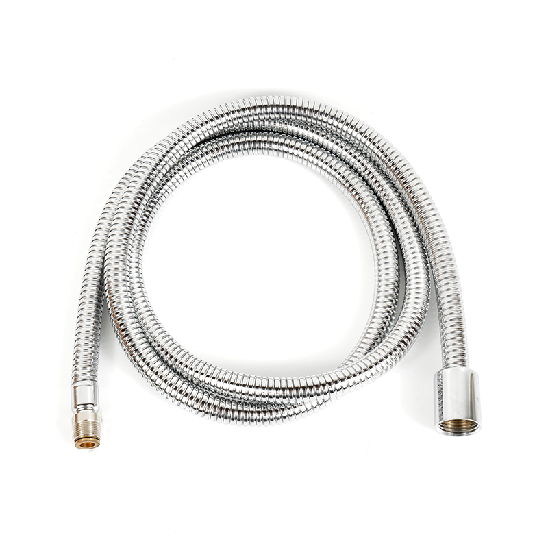 What is the plating process for electroplated shower hoses?
