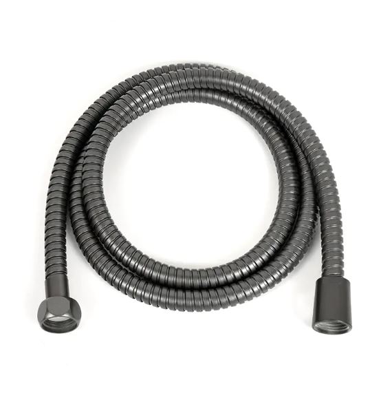 Gunmetal grey shower hose - durable and ideal for comfortable experience
